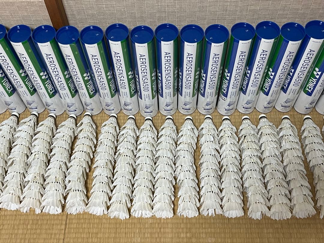 【値下げしました！】バドミントン中古シャトル360個