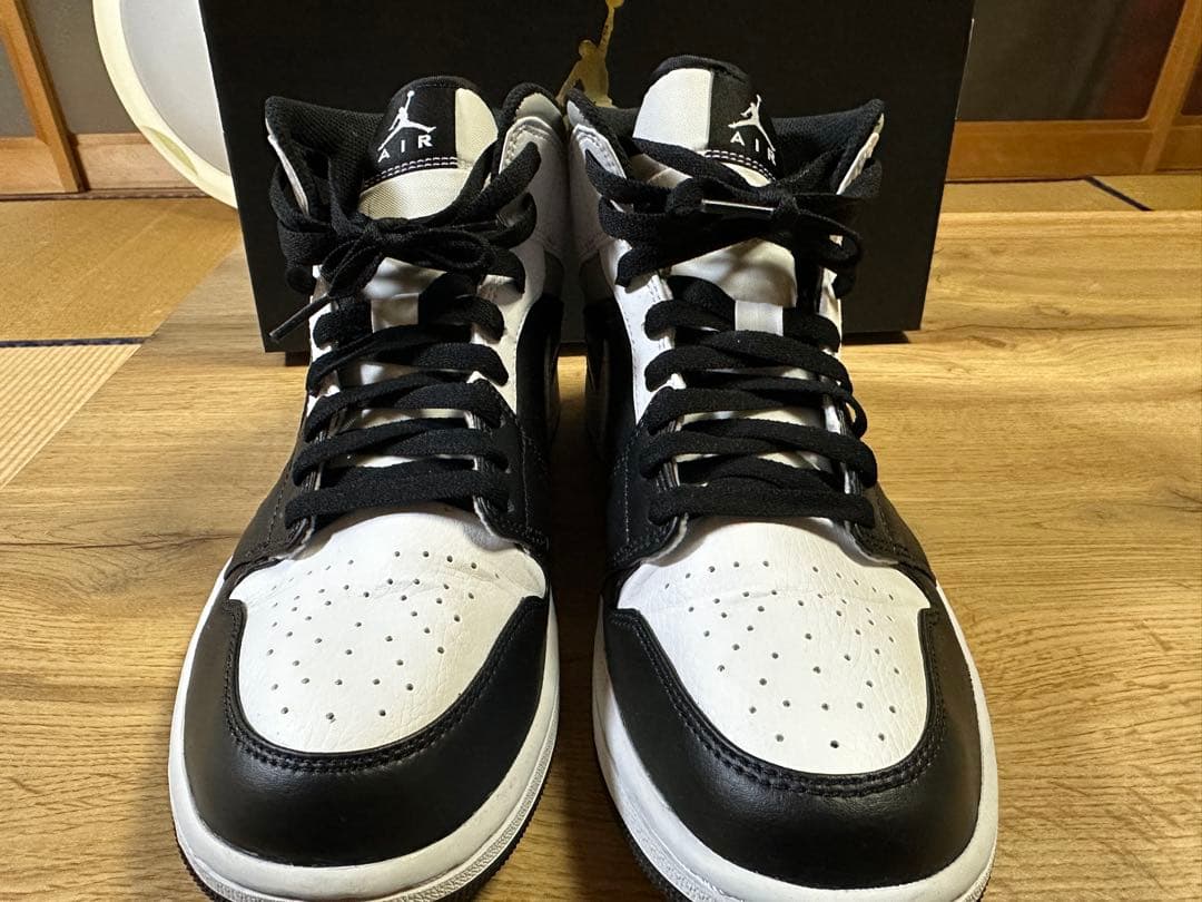 Air Jordan 1 MID ホワイトシャドースニダン鑑定書付き