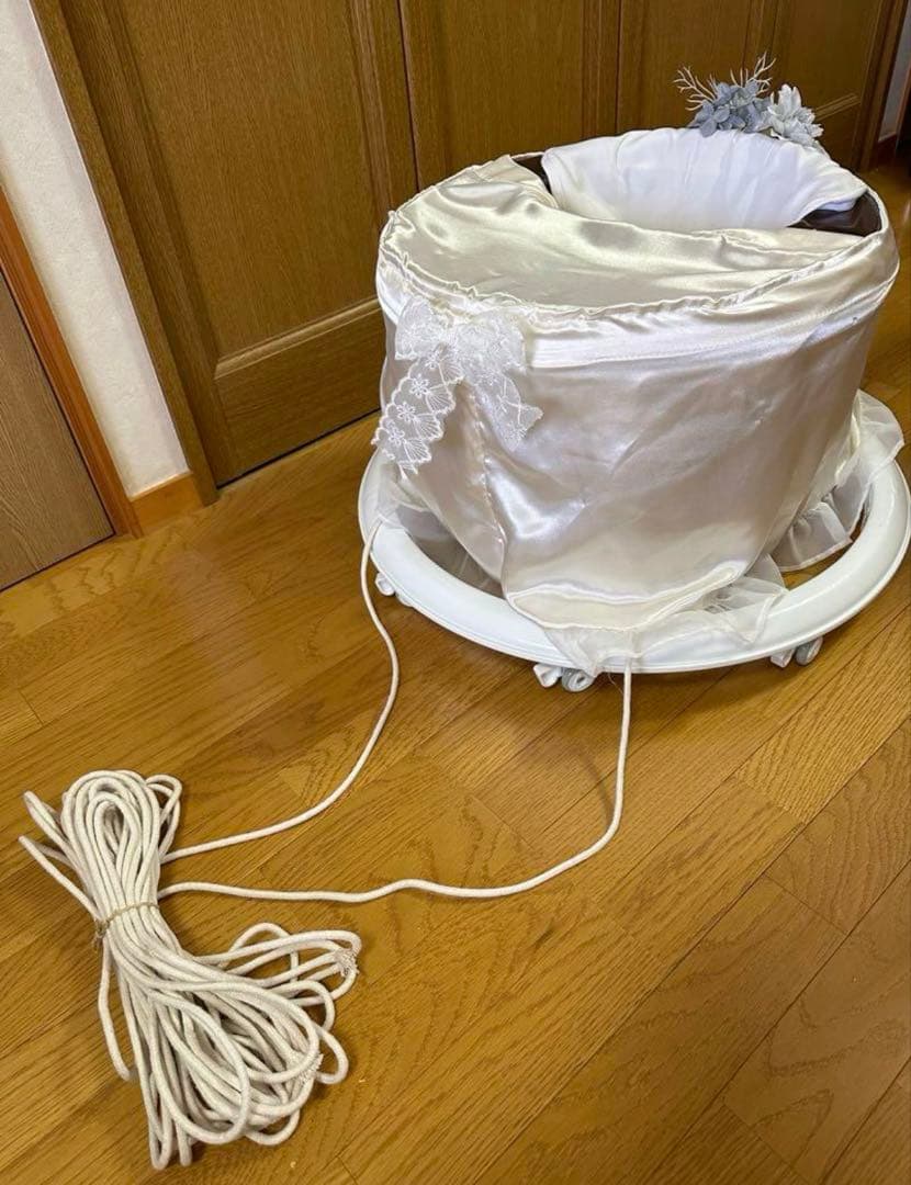 結婚式　リングボーイ　リングガール　歩行器
