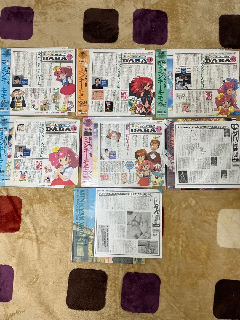 魔法のプリンセス　ミンキーモモ レーザーディスク　全巻とOVA ※動作未確認