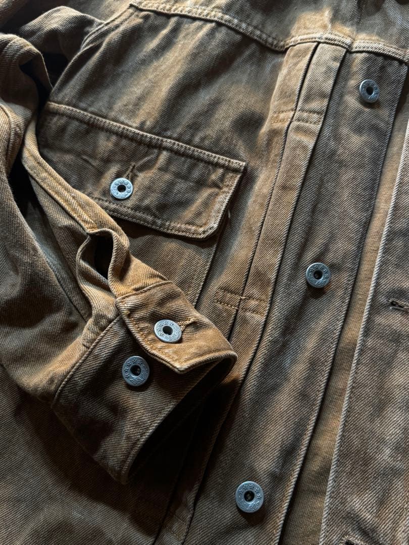 【激渋】KUON デニムジャケット Levis 2ndタイプ 月桂樹ボタン