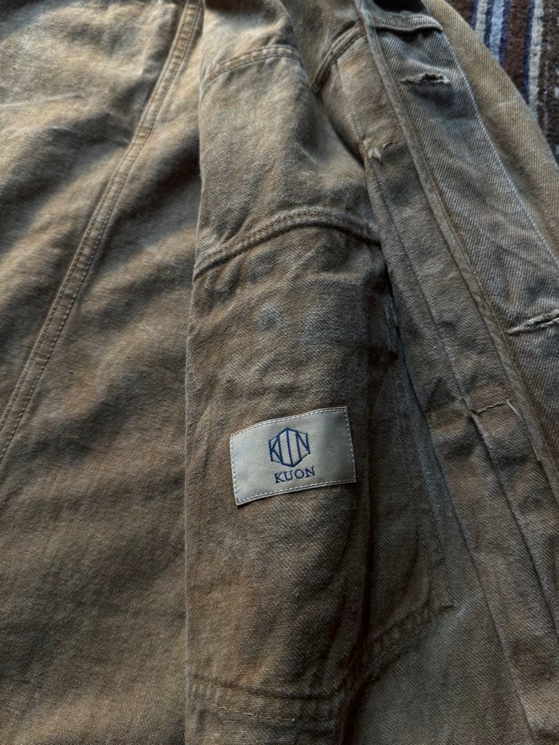 【激渋】KUON デニムジャケット Levis 2ndタイプ 月桂樹ボタン