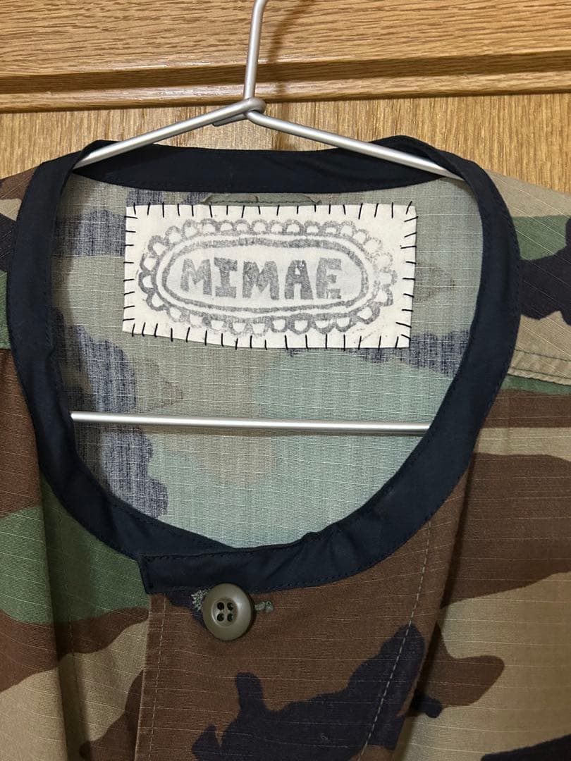 【美品】MIMAE ミマエ ミリタリーリメイクベスト