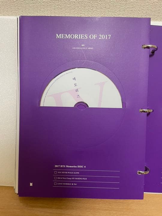 K-POP・アジア BTS MEMORIES 2017