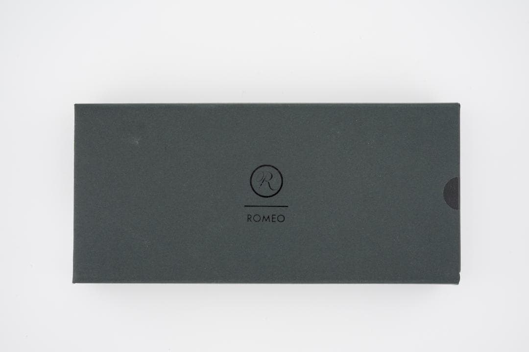 【未使用】ROMEO No.3 ブラウンレザーボールペン