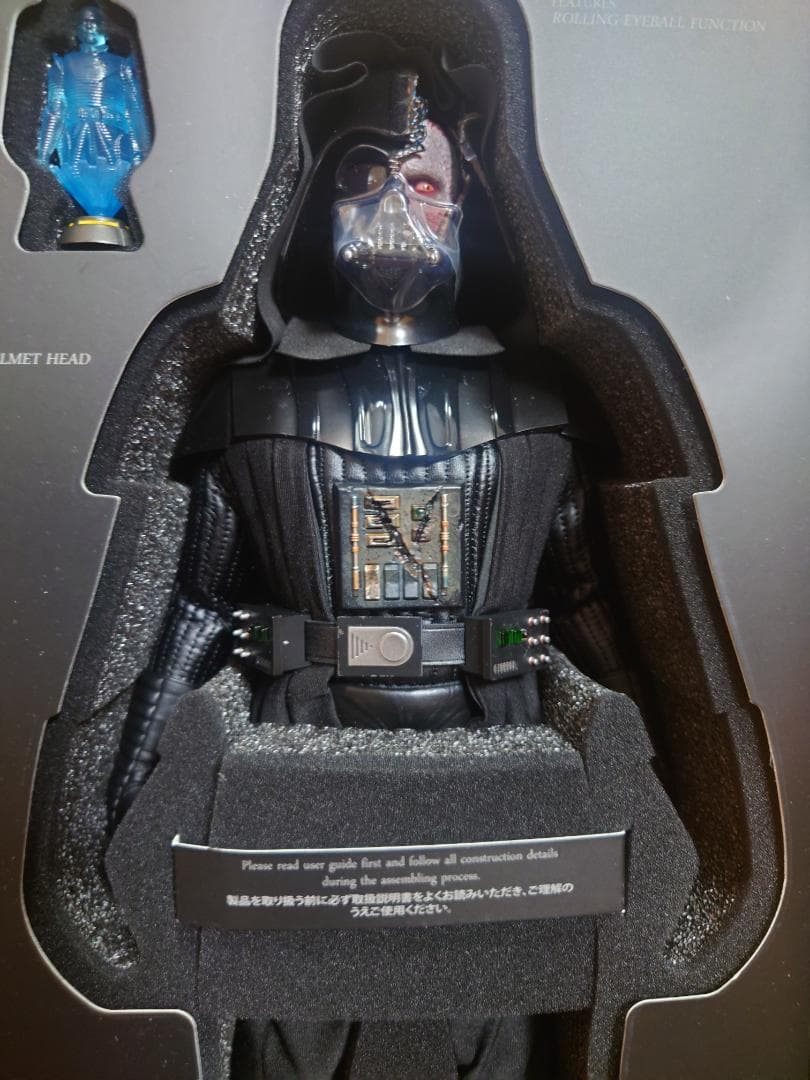 【美品】 ホットトイズ 本革スーツ付き ダース・ベイダー（デラックス版）