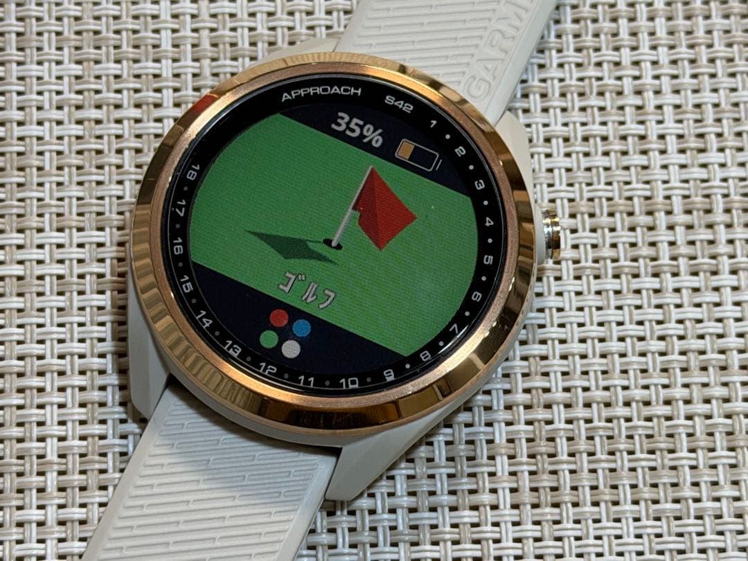【美品・箱あり】Garmin Approach S42 ゴルフGPSナビ