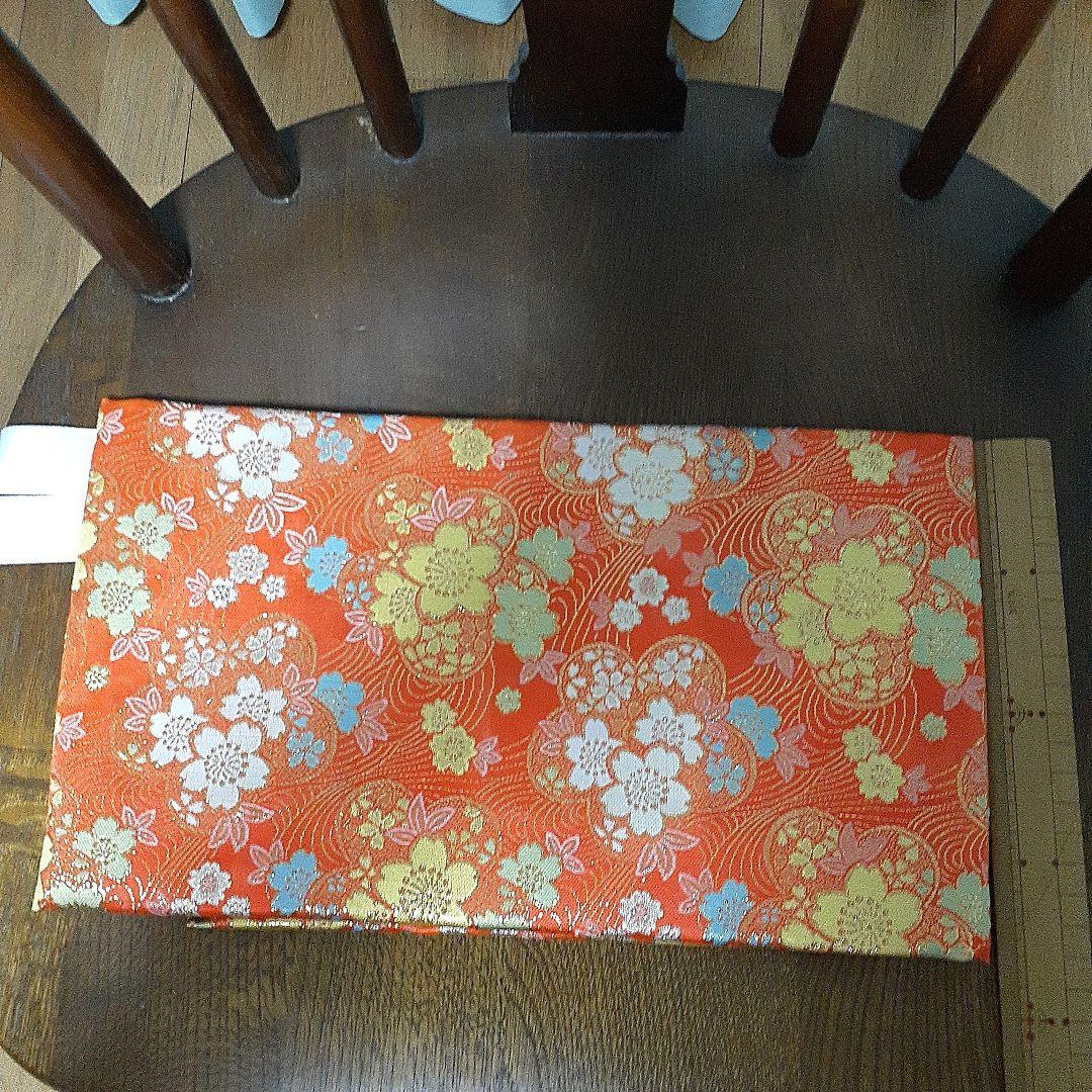 753 7歳作り帯、草履、はこせこセット