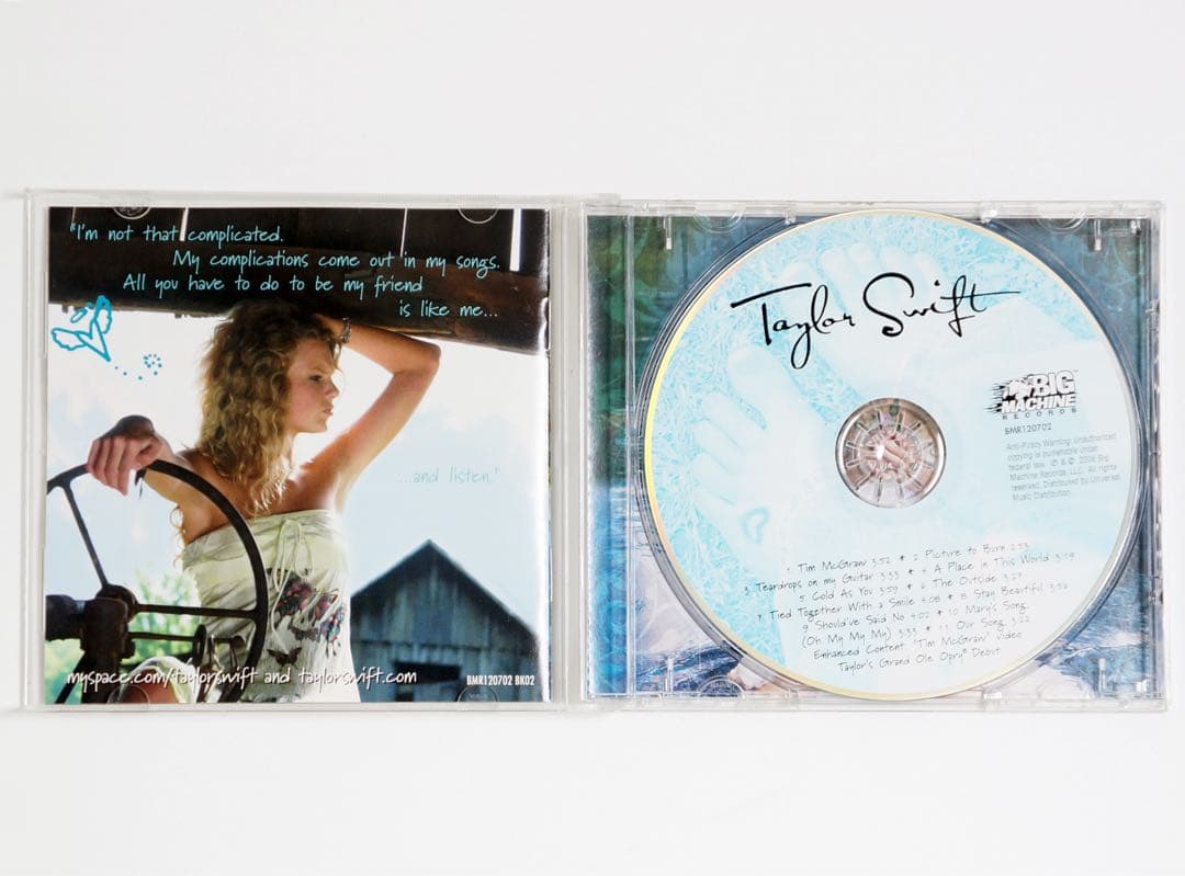 Taylor Swift 輸入盤 2006 BMR120702 BK02 レア