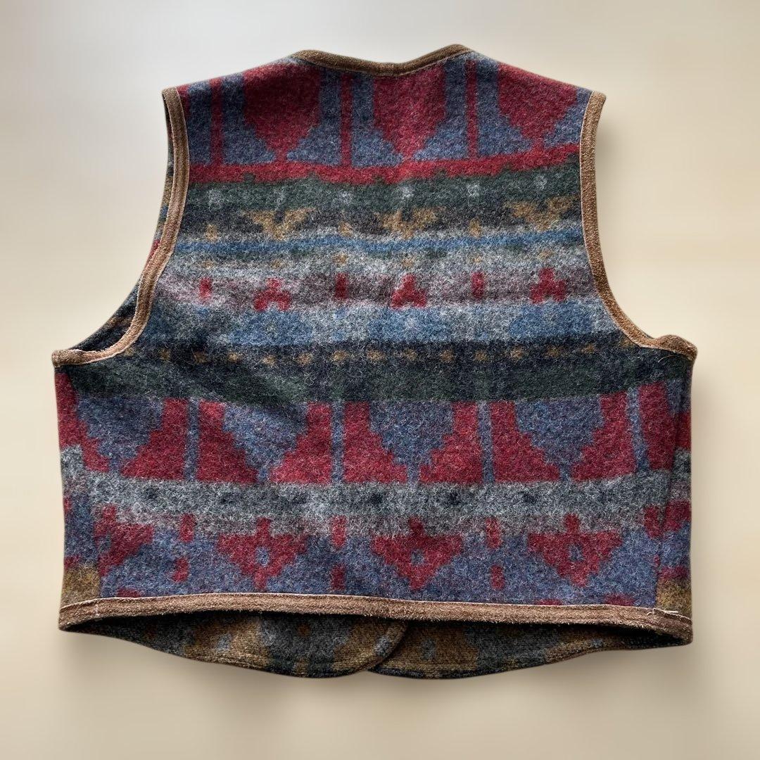 専用 1980’s L.L.Bean ネイティブパターン　ベスト