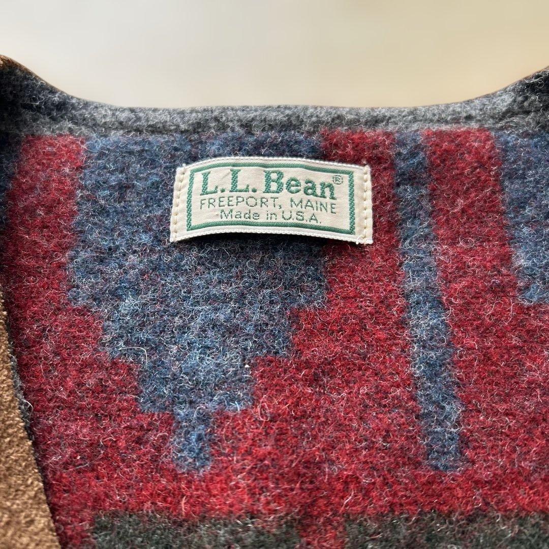 専用 1980’s L.L.Bean ネイティブパターン　ベスト