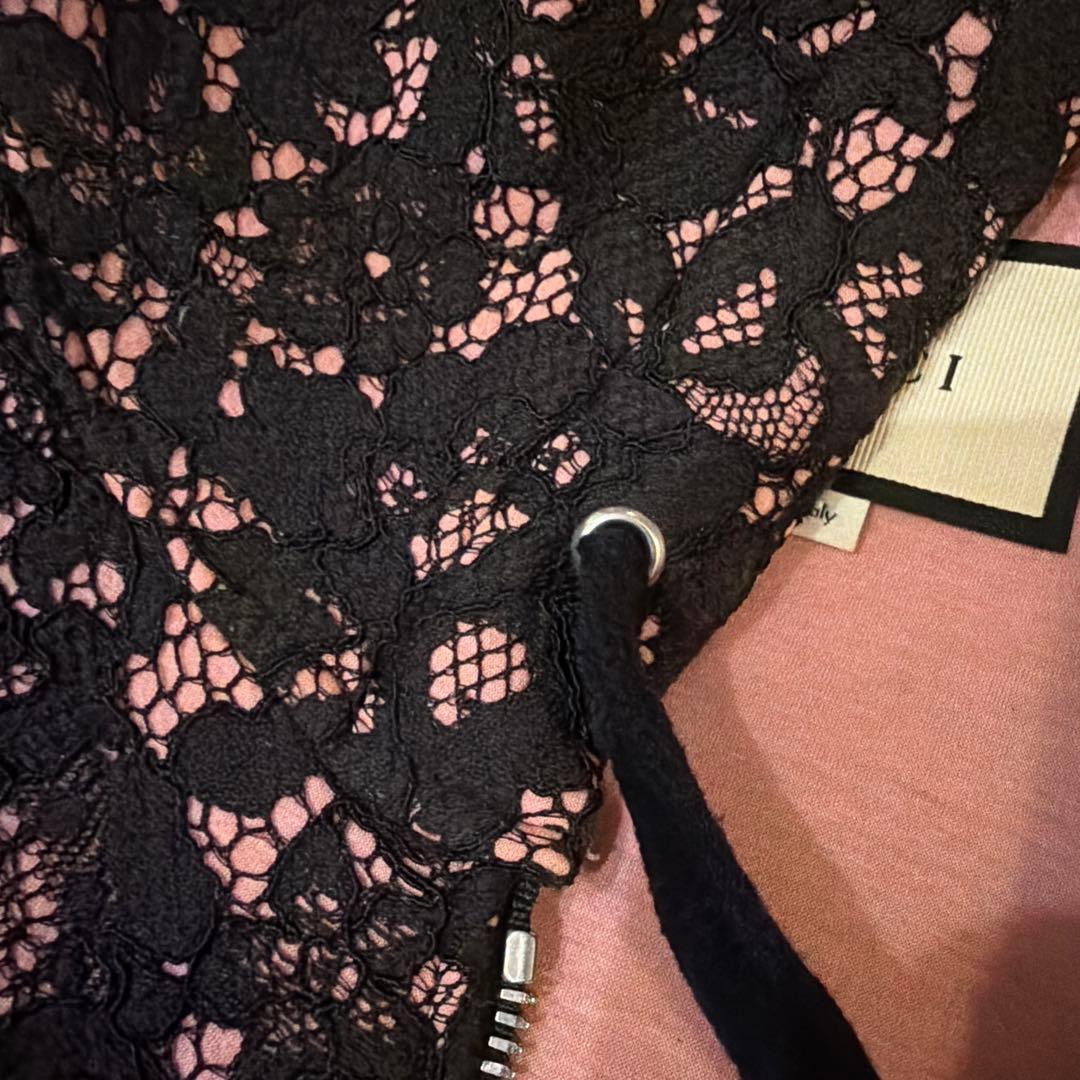 GUCCI 花柄 フード付きパーカー S