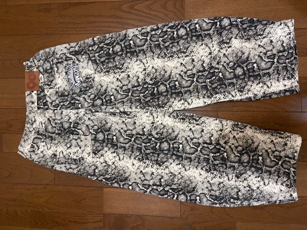 パンツ Double Knee Ballon Denim Pants