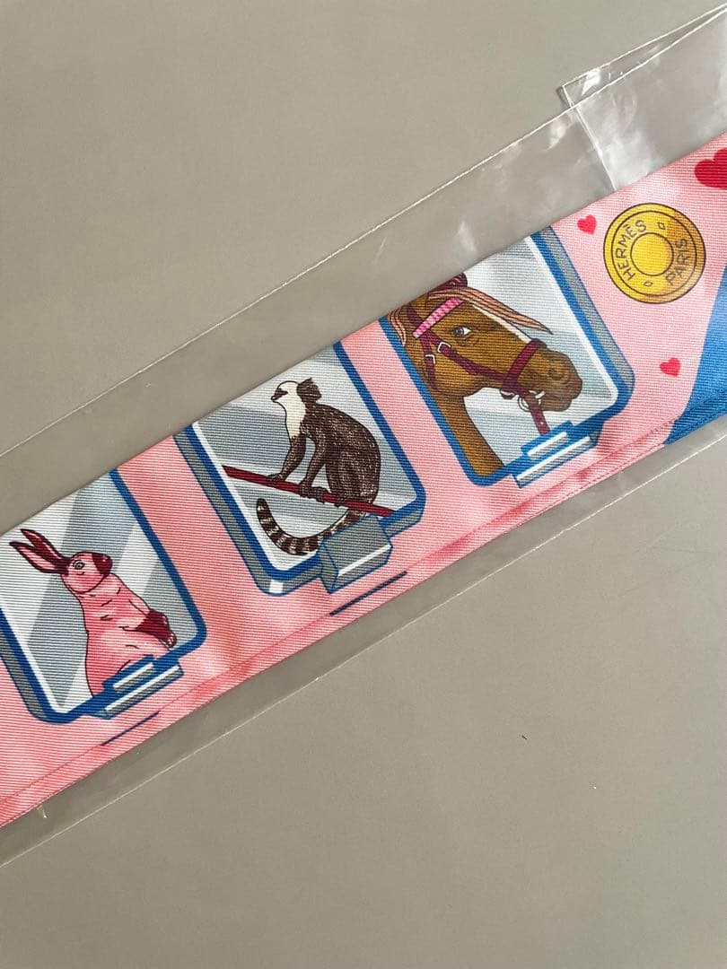 エルメス⭐️新品未開封⭐️ツイリー⭐️付属品完備⭐️ストーリー⭐️STORY