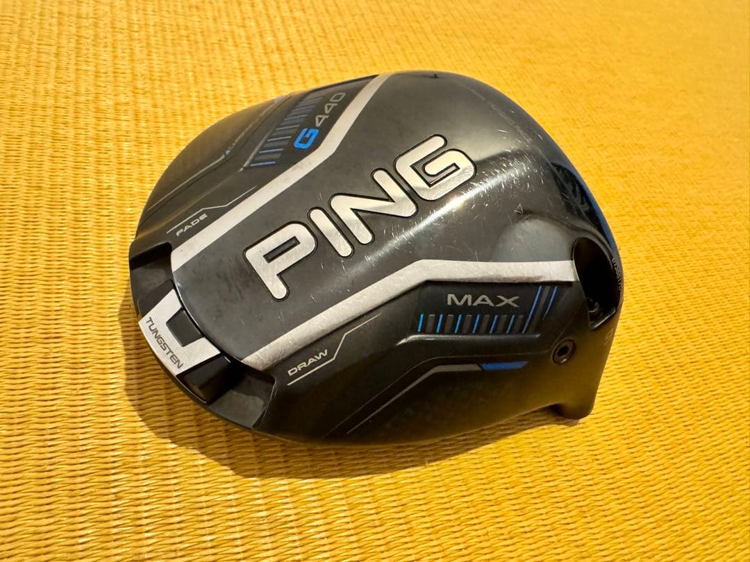 PING G440 MAX ドライバー　9度　ヘッドのみ　日本正規品