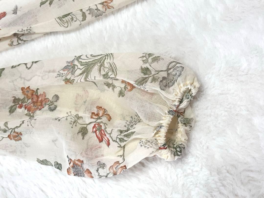 美品✨　古着 花柄 マキシ丈 ワンピース USA製 レディース ヴィンテージ