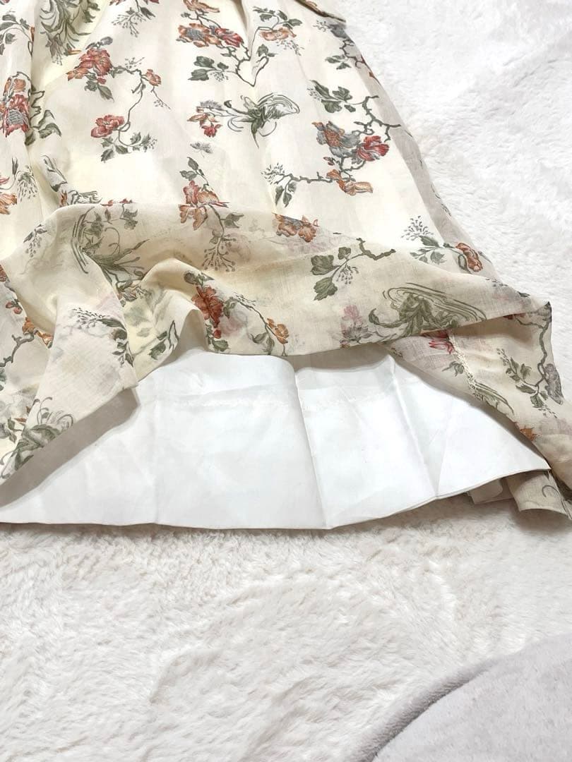 美品✨　古着 花柄 マキシ丈 ワンピース USA製 レディース ヴィンテージ