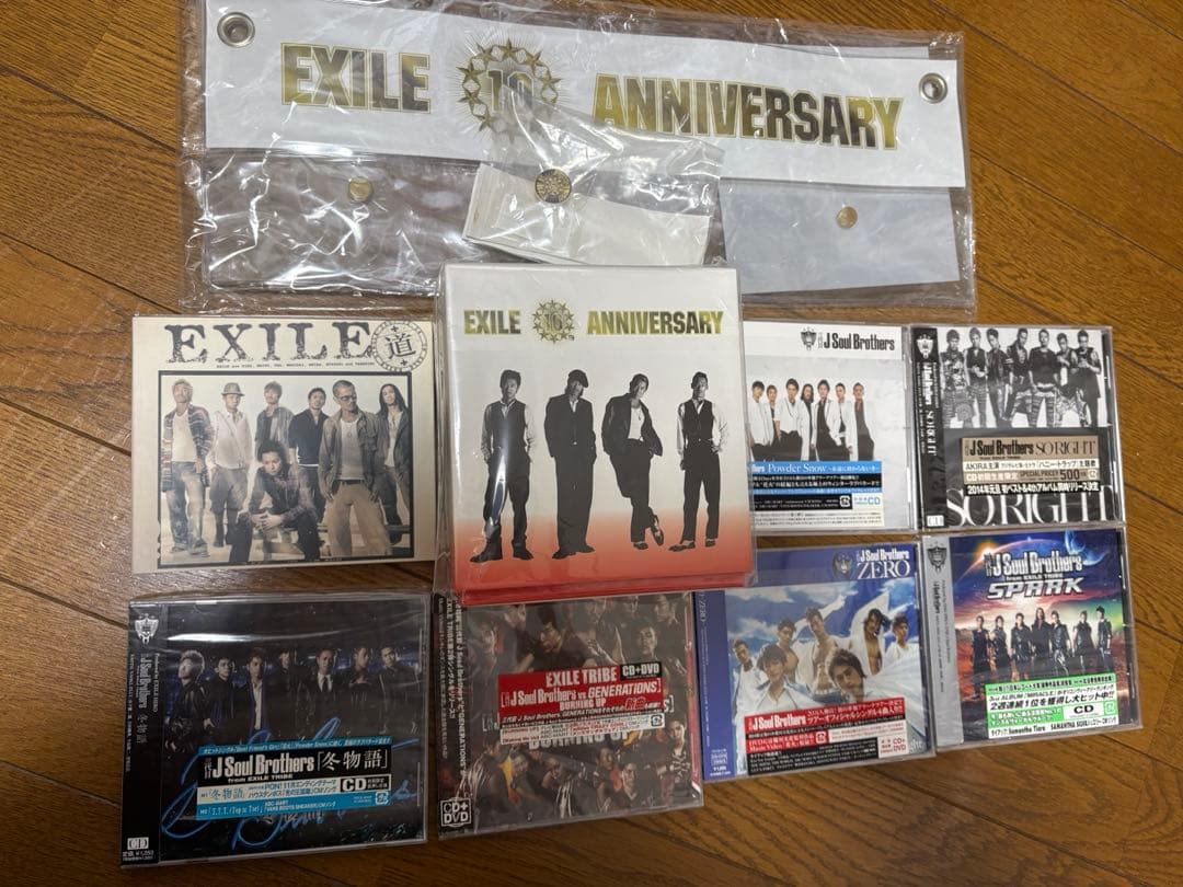 EXILE 三代目JSoulBrothersシングルCD.DVD まとめ売り