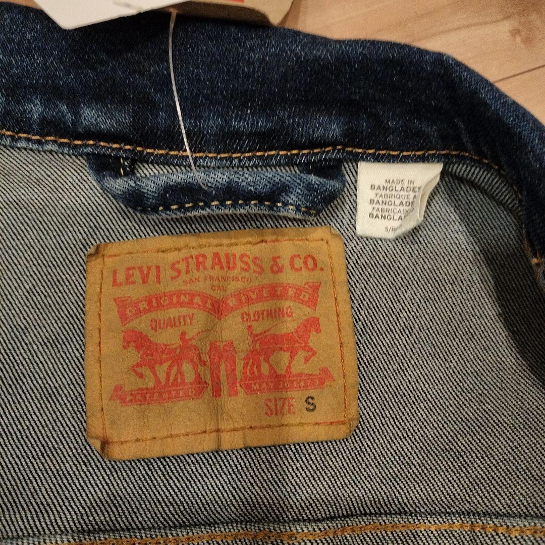 【あーちゃん】Levi's デニムジャケット S　JAPAN size M