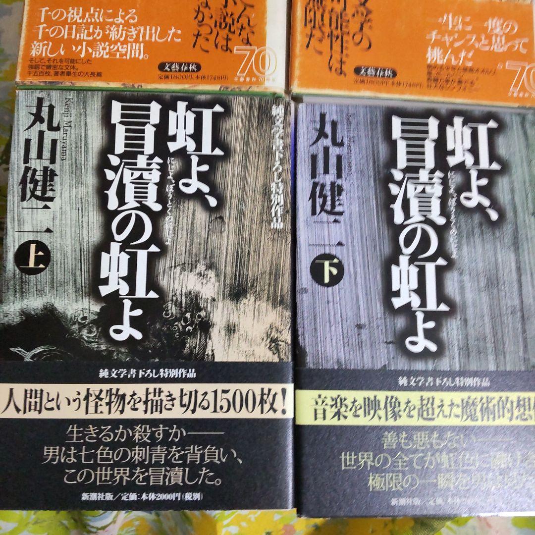 丸山健二 作品集 5冊セット 千日の瑠璃 虹よ 銀の兜の夜