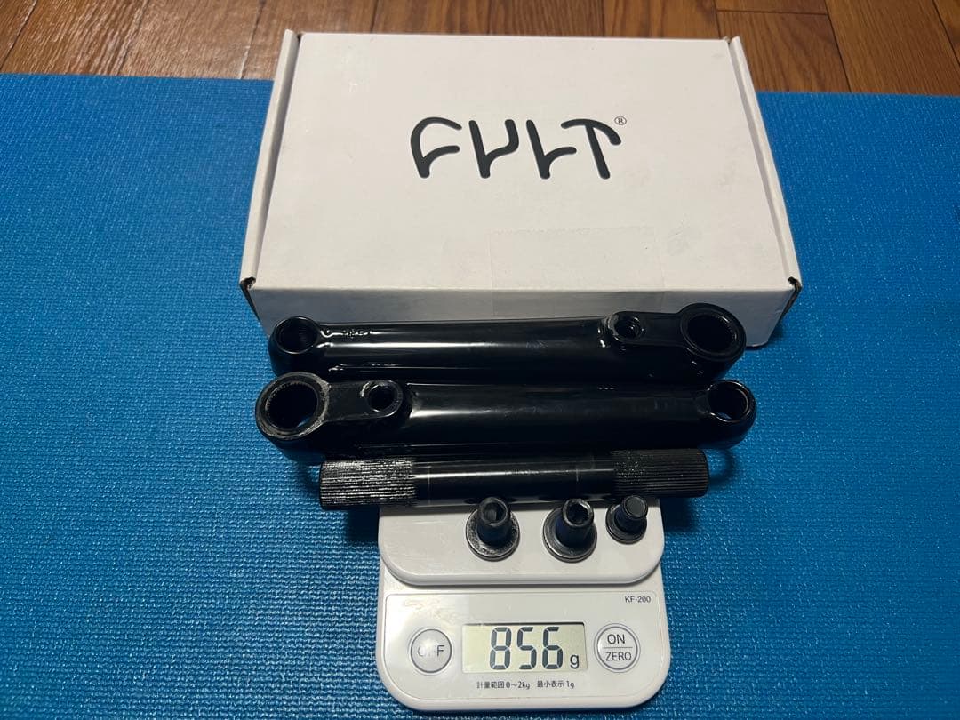 パーツ BMX Cult crew 3pcs cranks,165mm,19mmAxle