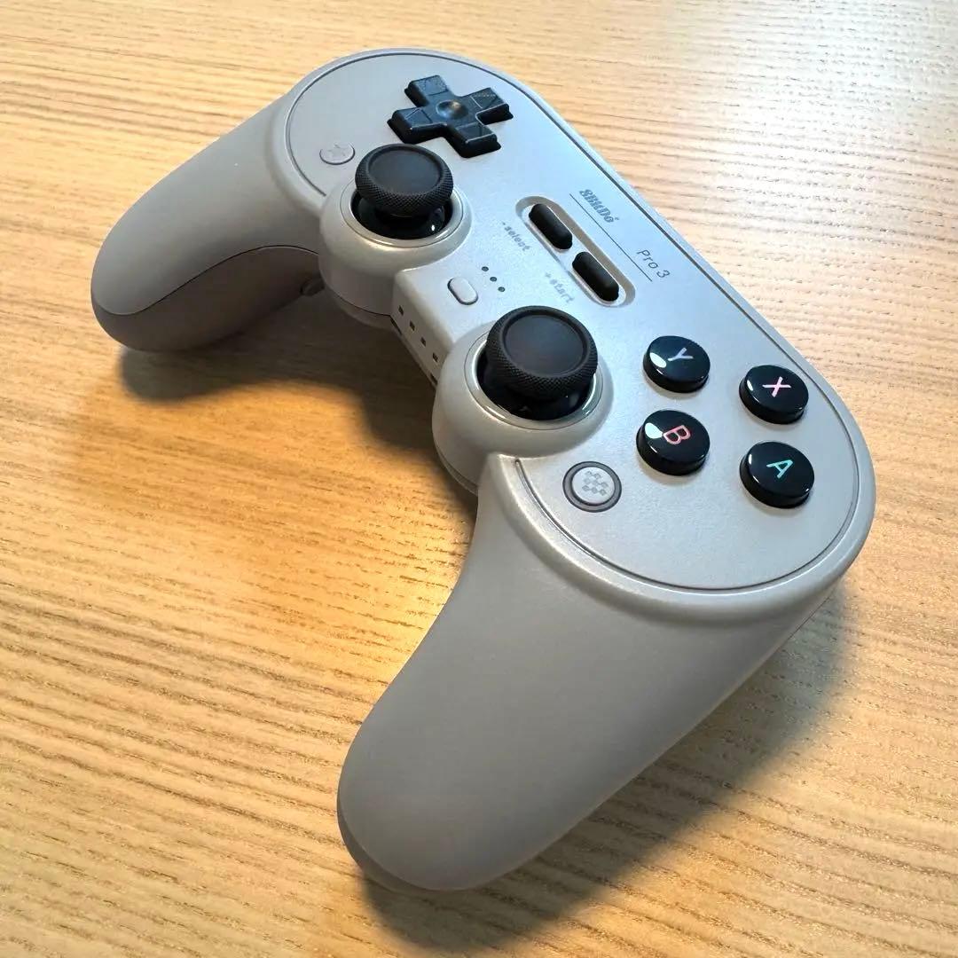 8BitDo Pro 3 Bluetooth ゲームパッド グレー