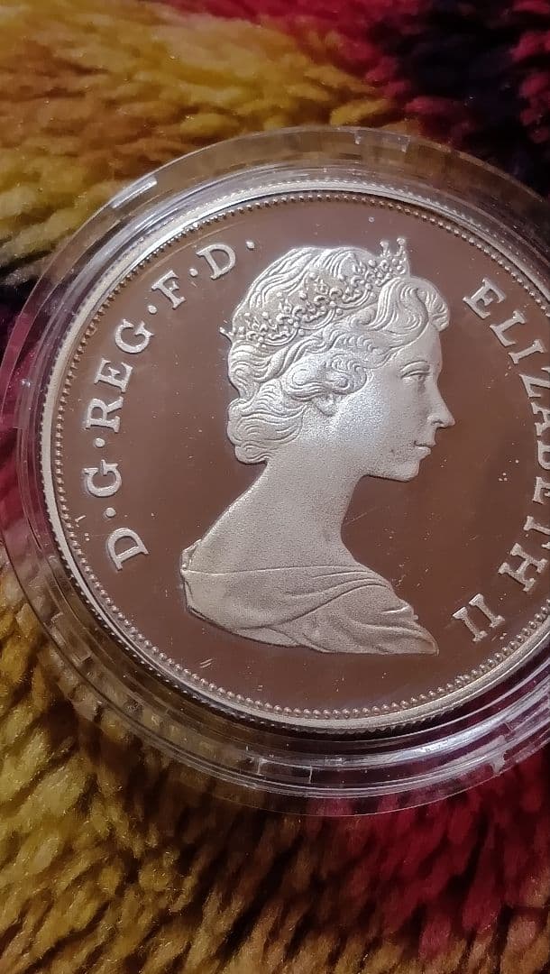 1981年 チャールズ皇太子 ダイアナ妃 プルーフ銀貨