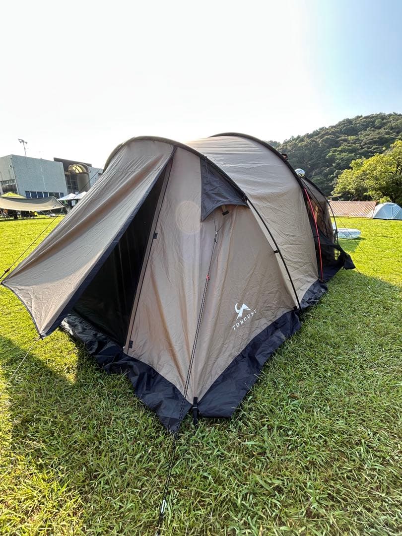 TOMOUNT 2ルームトンネルテント(V3)　インナーテント あり