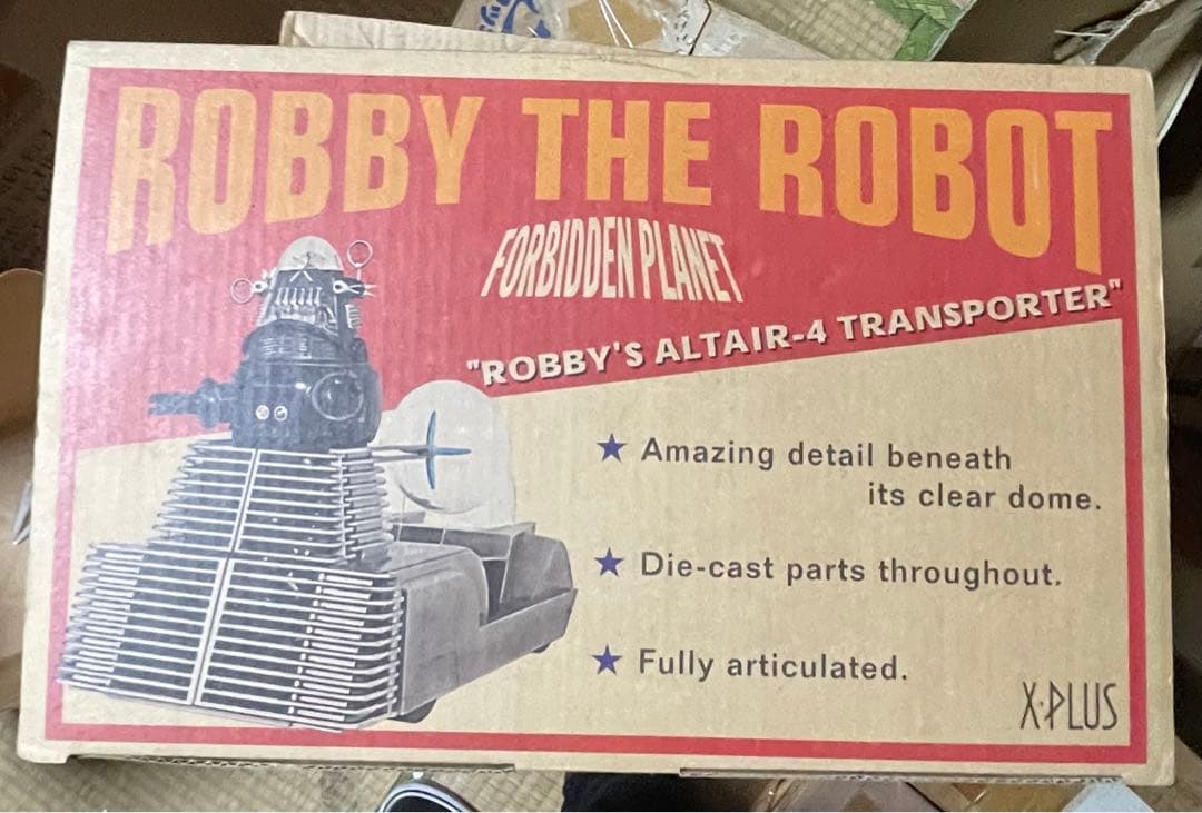週末セール　エクスプラス DIECAST AGE ロビー・ザ・ロボット　未使用品