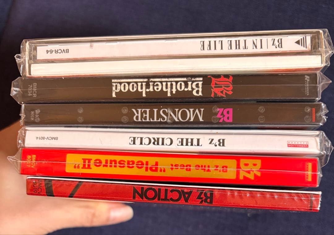 B'z 未開封アルバム6枚セット