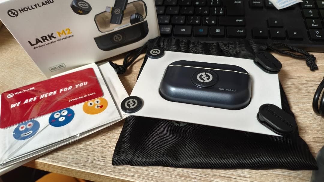 ※本日限定価格 Hollyland Lark M2 ワイヤレスマイク USB-C