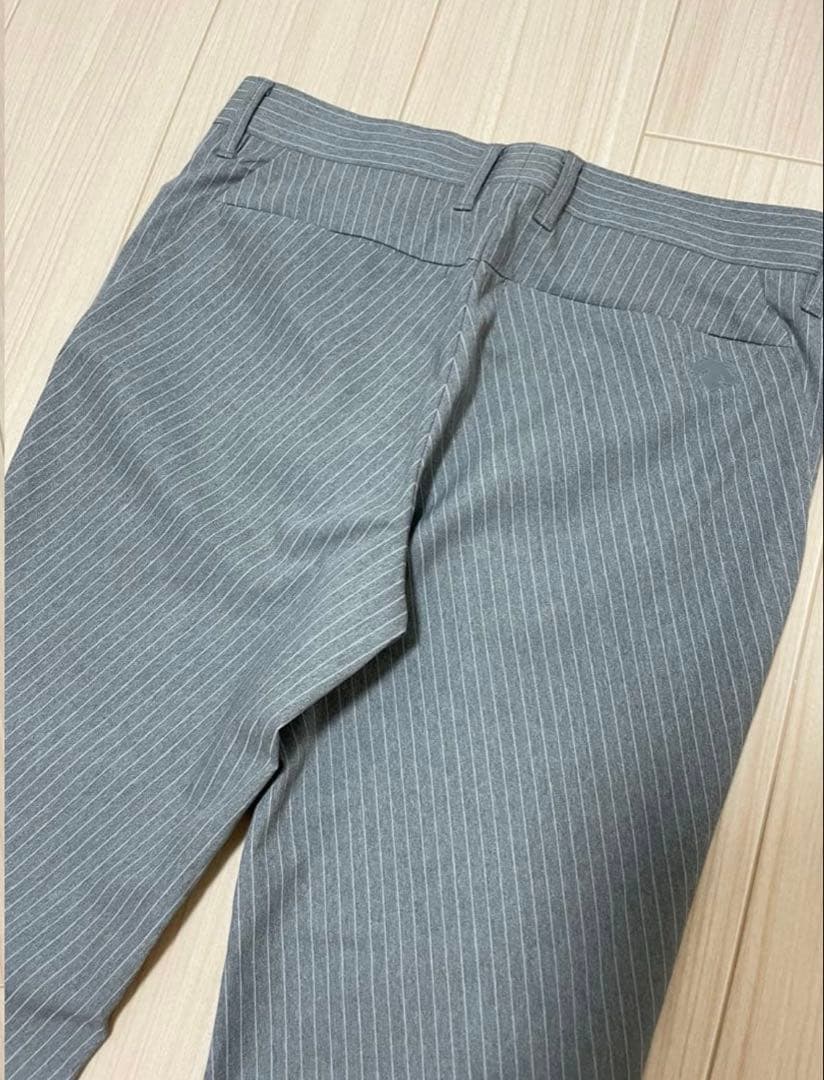【美品】デサントゴルフ パンツ グレー 79 Mサイズ
