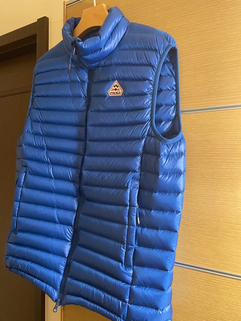 最終値下げ】PYRENEX BRUCE VEST L ブルー 未使用