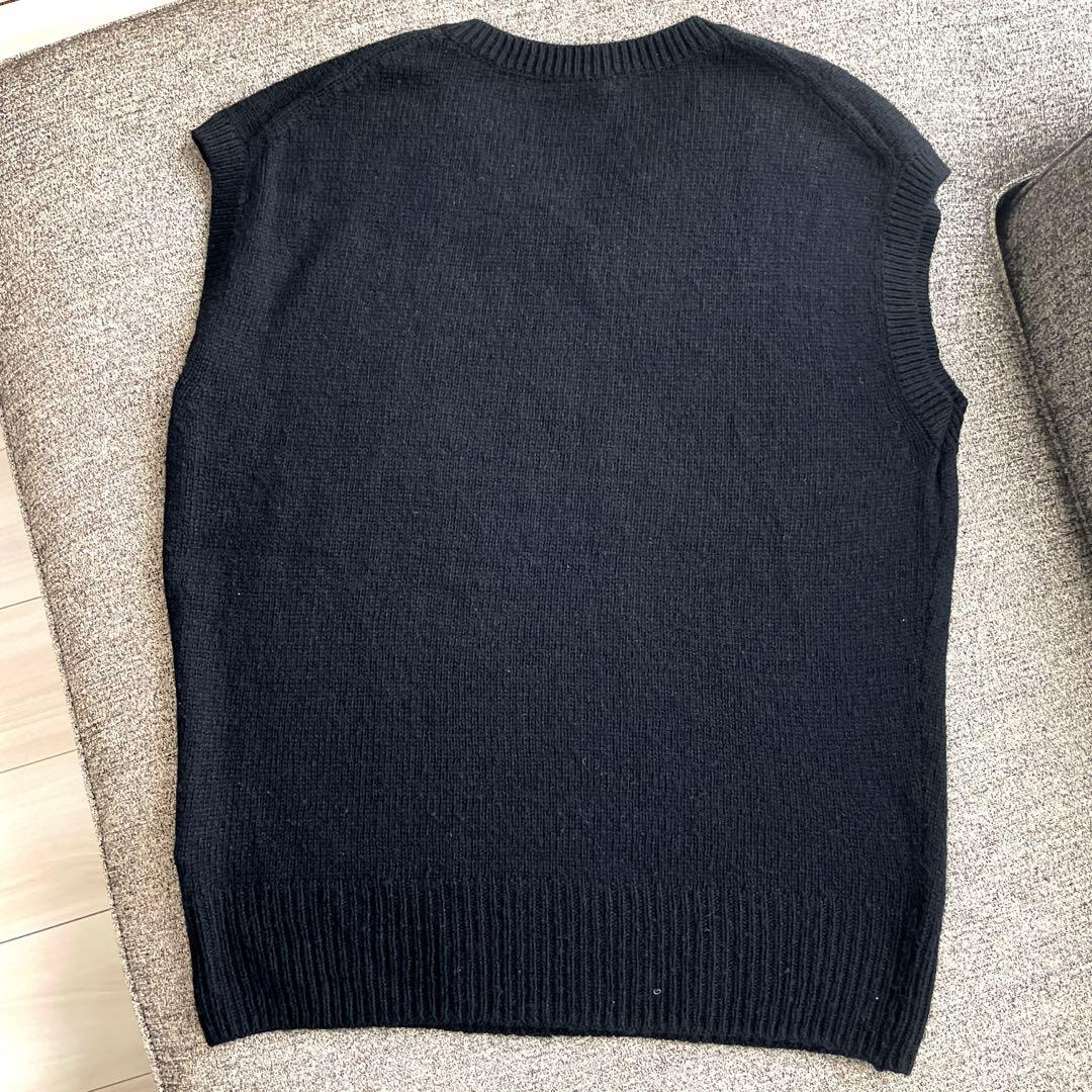 トップス AURALEE Wool Cashmere Silk Knit Vest