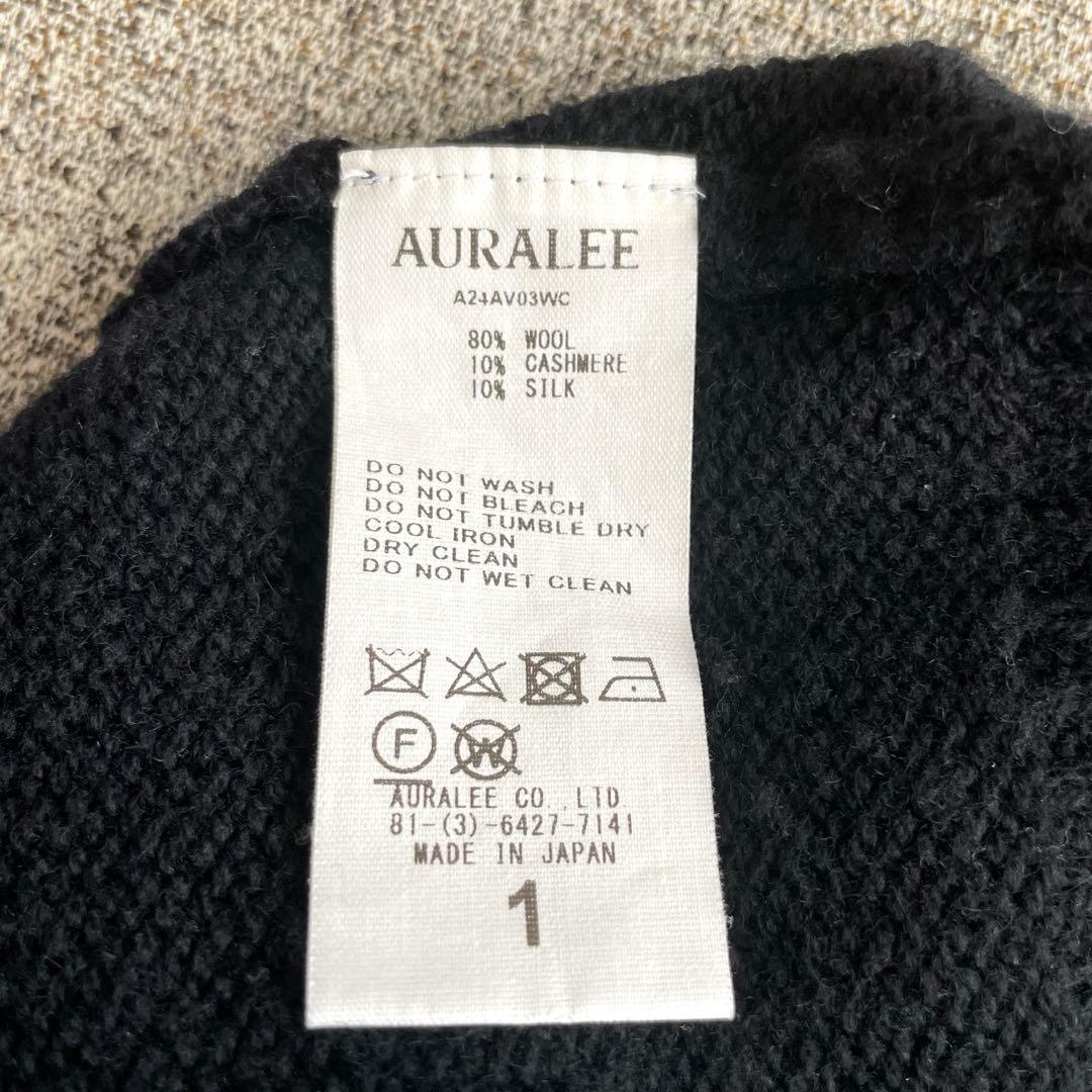 トップス AURALEE Wool Cashmere Silk Knit Vest