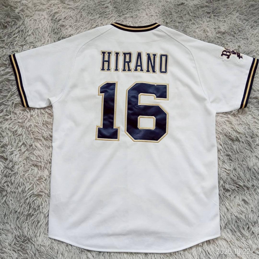 バファローズ Buffaloes HIRANO 平野佳寿 ユニフォーム 16 M