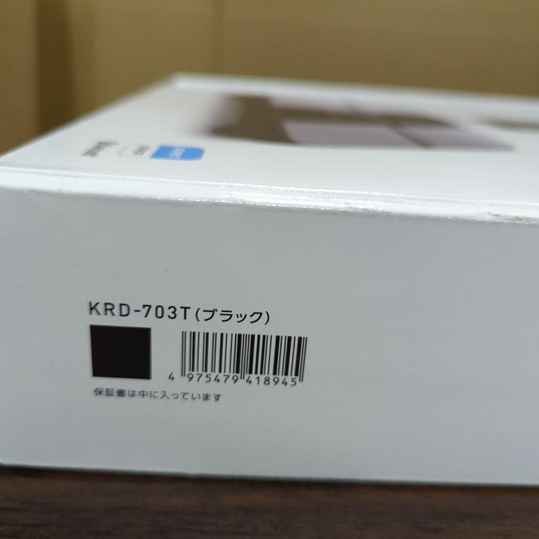 オムロン 体重 体組成計 カラダスキャン ブラック KRD-703T 新品