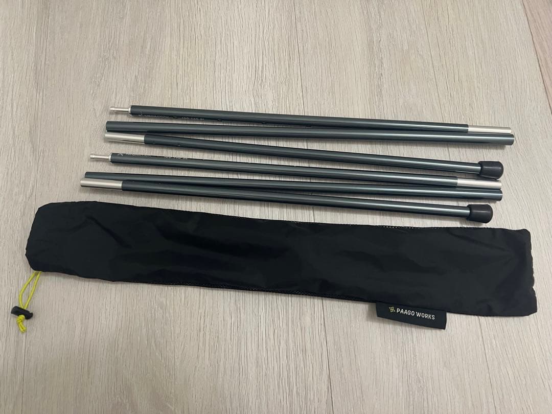 【美品】PAAGOWORKS　NINJA STICK SLタープ設営用ポール