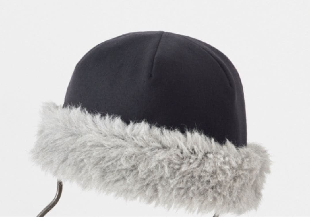 帽子 mature ha. garden hood cap black