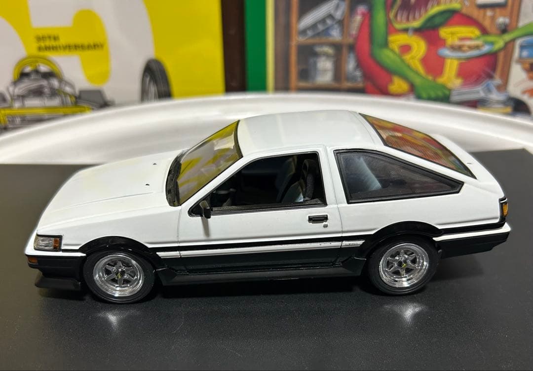 AE86 レビン アオシマ DISM 1/24 ダイキャスト