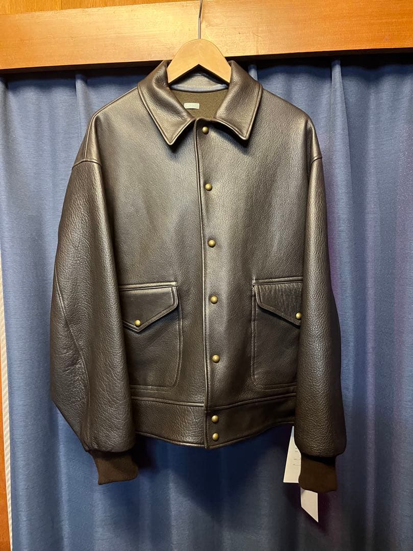 ジャケット・アウター A.PRESSE Leather A-1 Flight Jacket 3