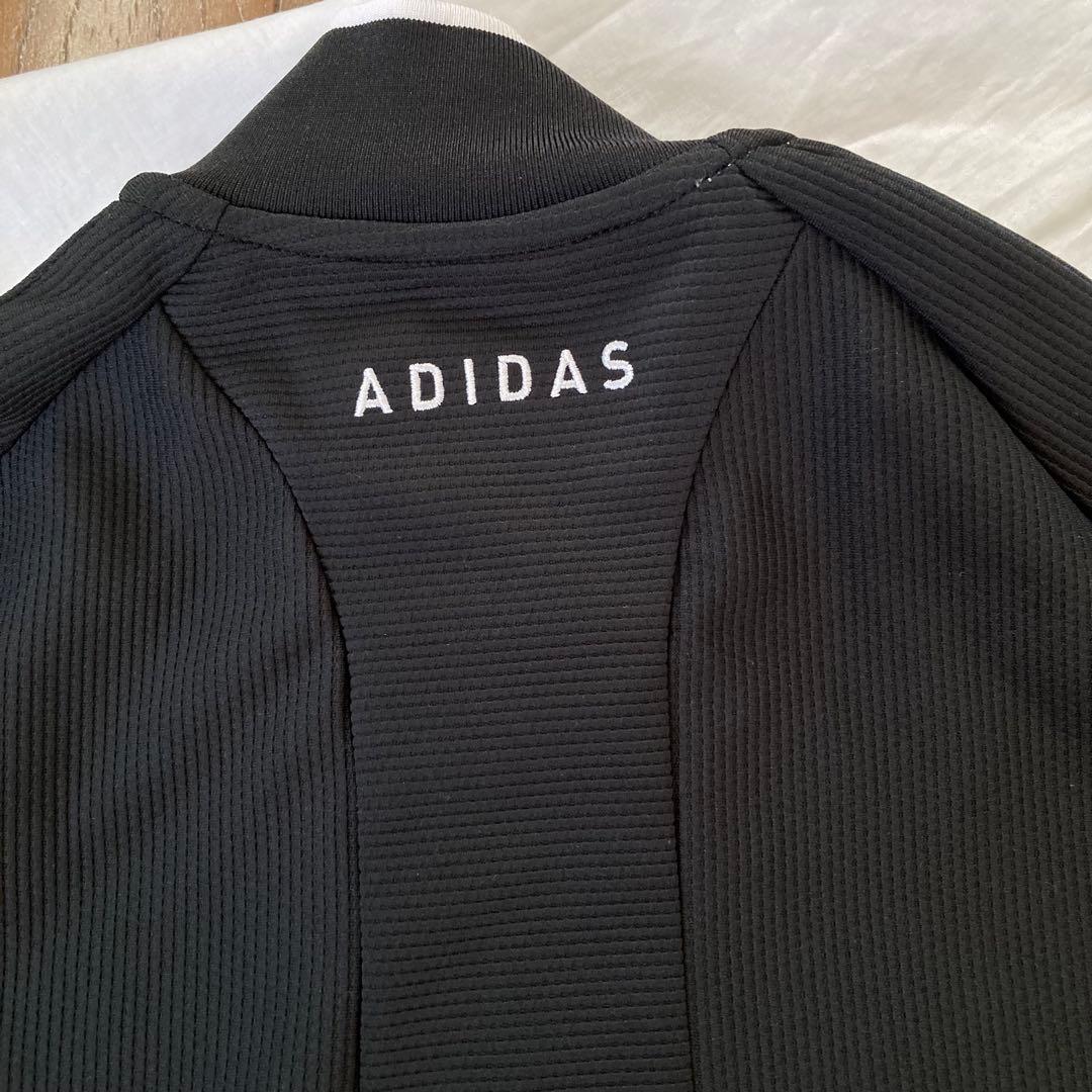 新品adidas アディダス　レディース　ジャケット　スカート セットアップ黒M