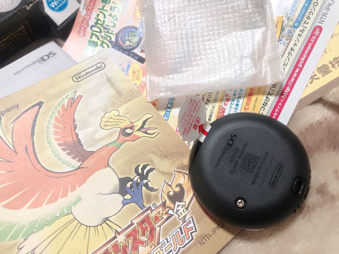 未使用ポケウォーカー付き・ポケモンハートゴールド