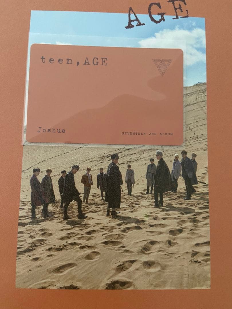 SEVENTEEN TEEN AGE オレンジ トレカ ジョシュア