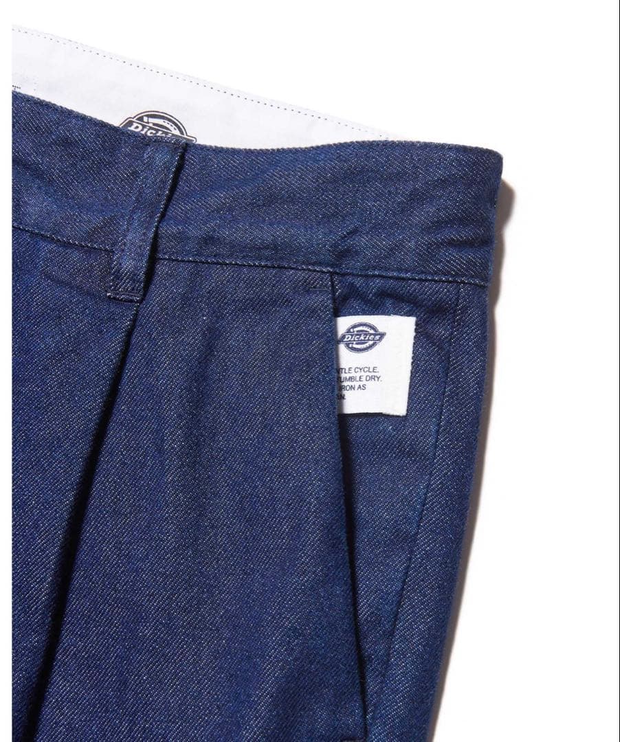 SOPHNET.ダークブルー ワイドパンツ