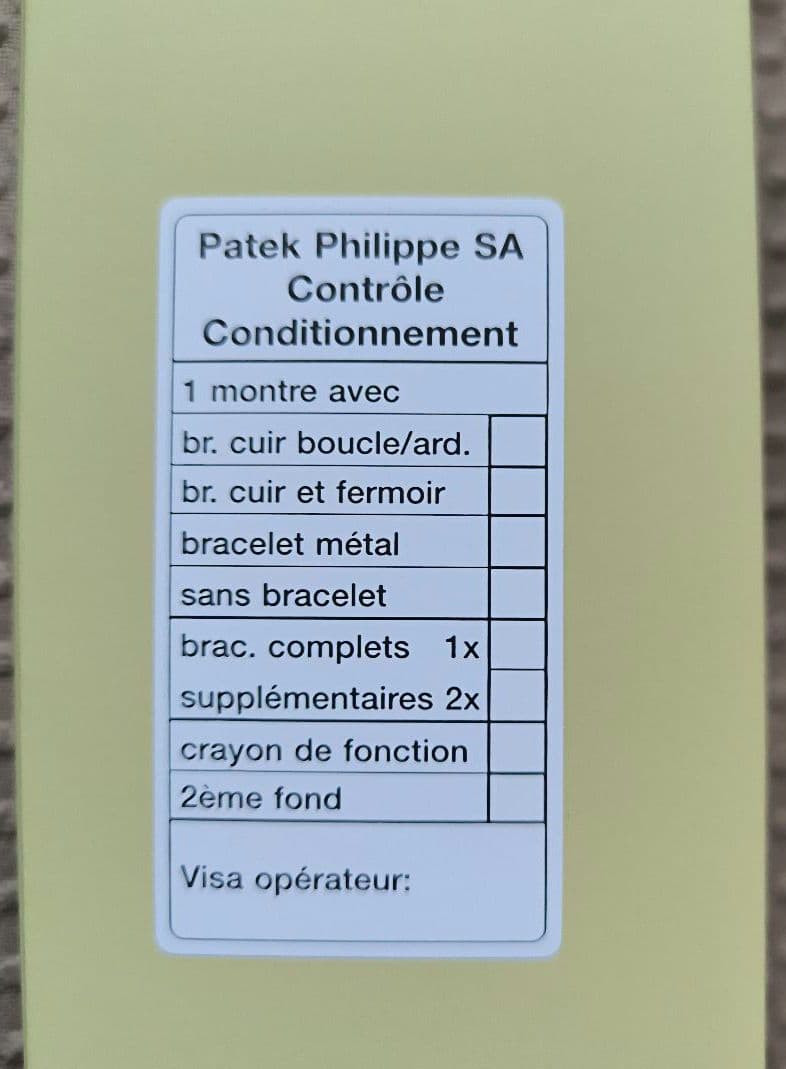 PATEK PHILIPPE 時計ケース