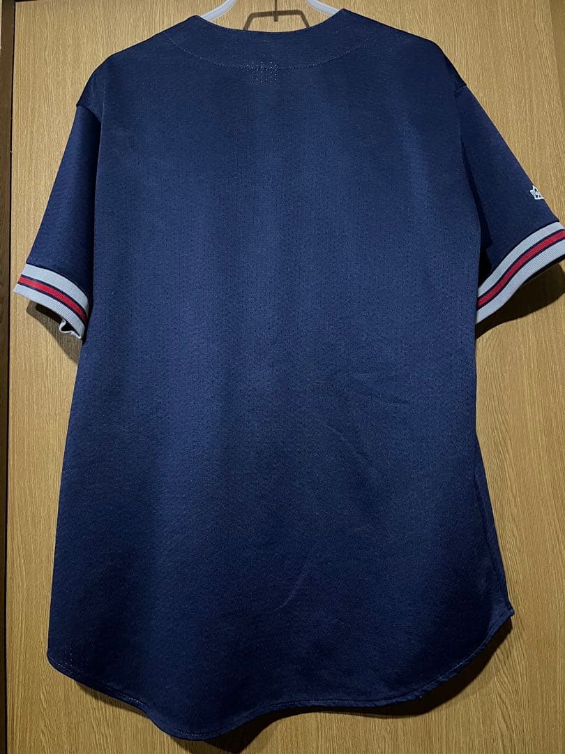 USA製 希少Cleveland Indians Majestic ジャージ