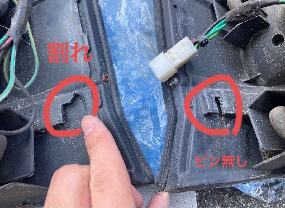 虎*様 アルトワークス　クリアテールランプ