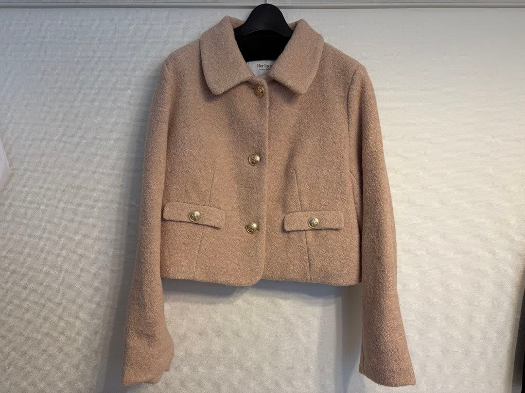 ジャケット・アウター Her lip to  Boucle Jacket