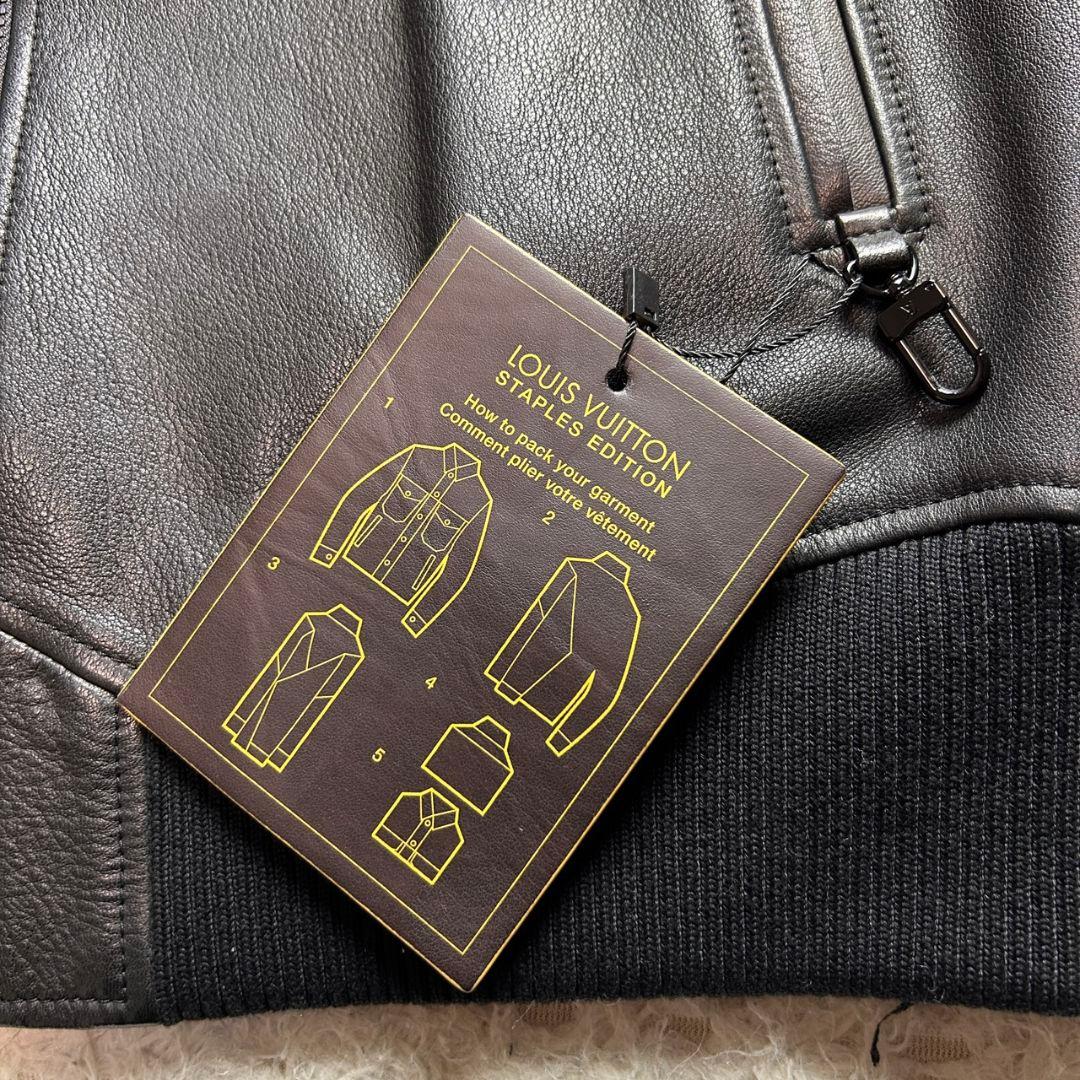 【極美品】LOUIS VUITTON モノグラム リバーシブル 牛革 ジャケット